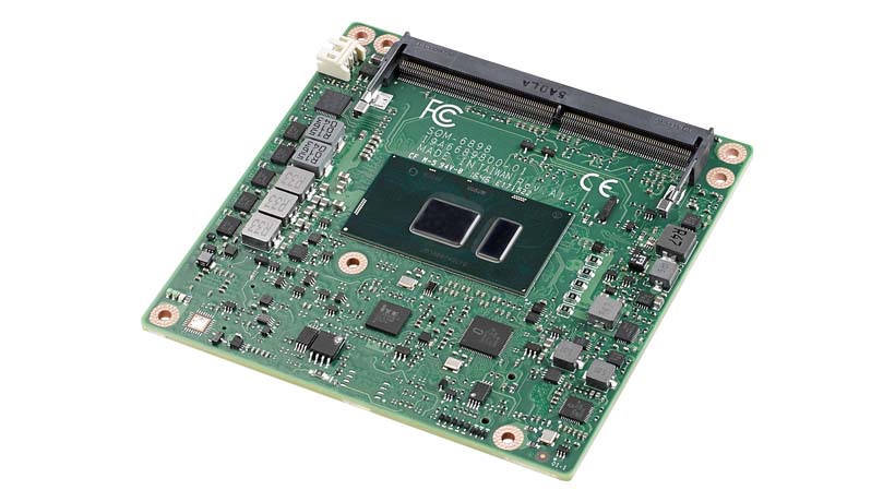 COM-Express Compact Module, Intel<sup>®</sup> Core ™  i7-7600U 2.8GHz, Dual Core, 15W, non-ECC
